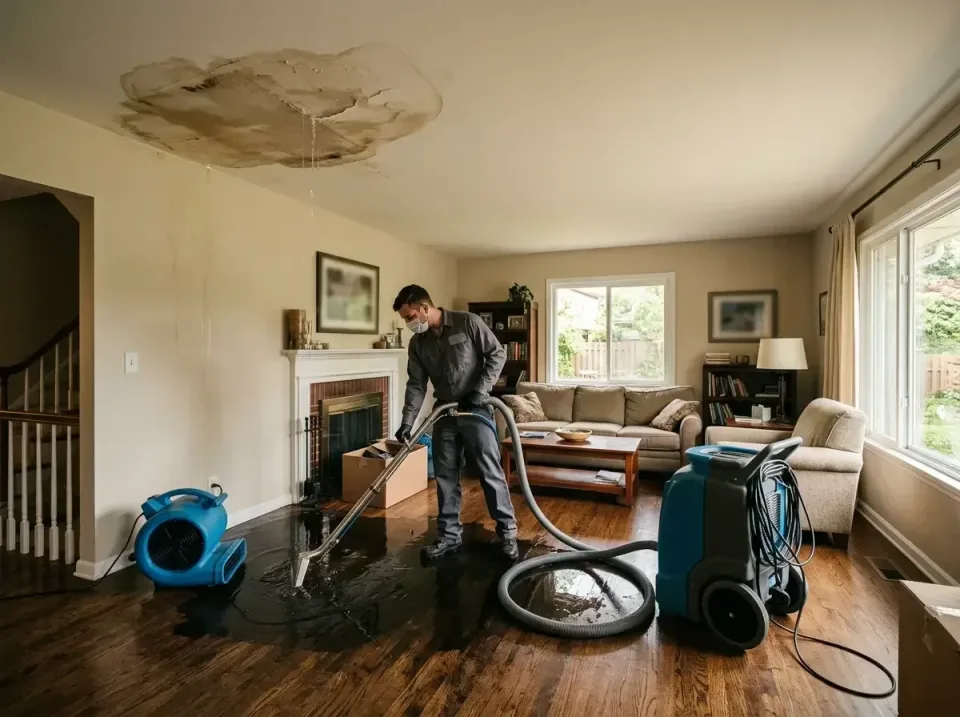 attic-pipe-burst-ceiling-drip-008 — frequently asked questions, Water Damage Restoration & Carpet Care in Mount Sterling, IL